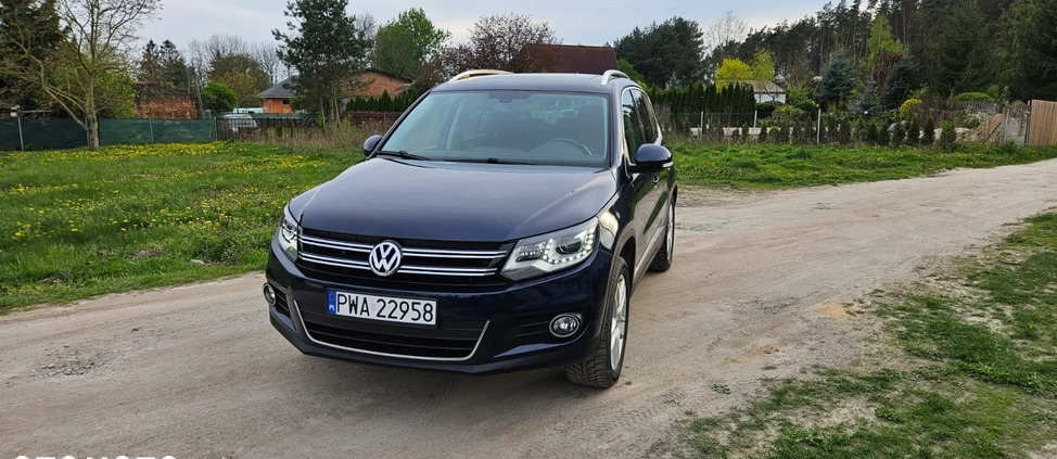 Volkswagen Tiguan cena 49900 przebieg: 199800, rok produkcji 2012 z Wągrowiec małe 154